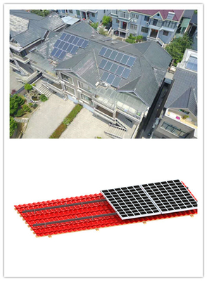 200mm 35m / S أنظمة تركيب الطاقة الشمسية الكهروضوئية في المنزل هوك بلاط سقف قوس تركيب الطاقة الشمسية MRA1