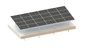 A2-70 هيكل تركيب الطاقة الشمسية من الألومنيوم 88m / S نظام أرضي